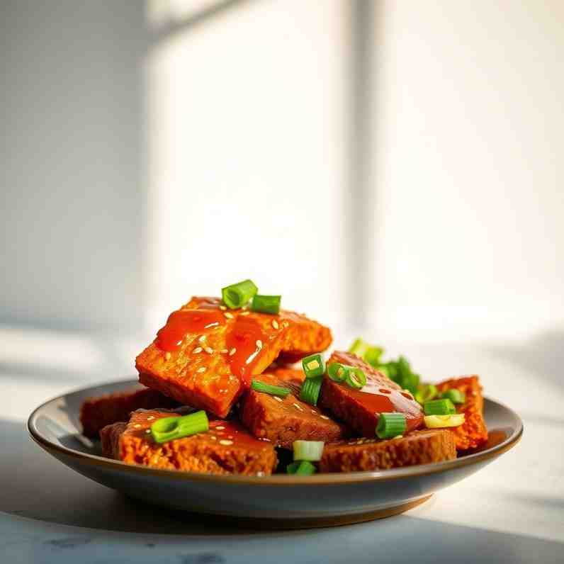 Crispy Tempeh Kecap - Easy High-Protein Vegan Meal Prep